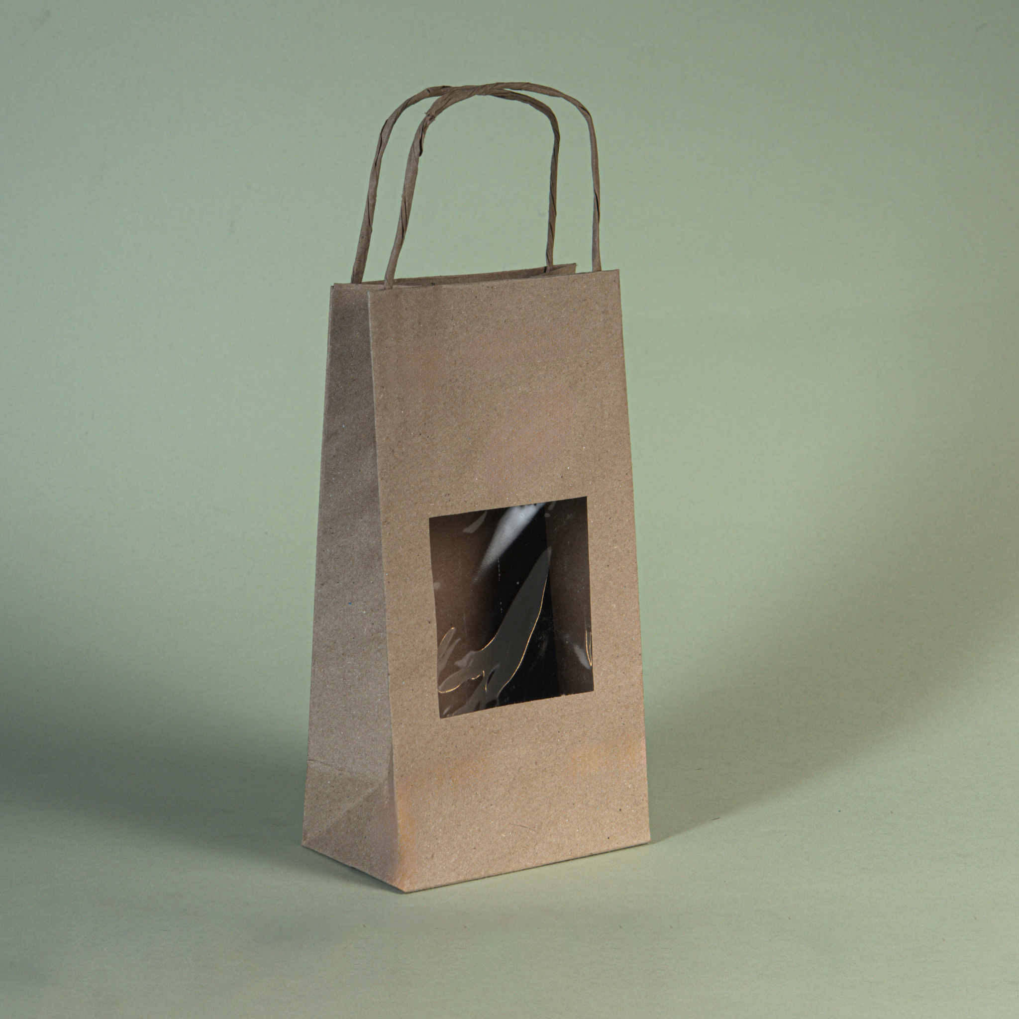 Bolsa kraft ventana