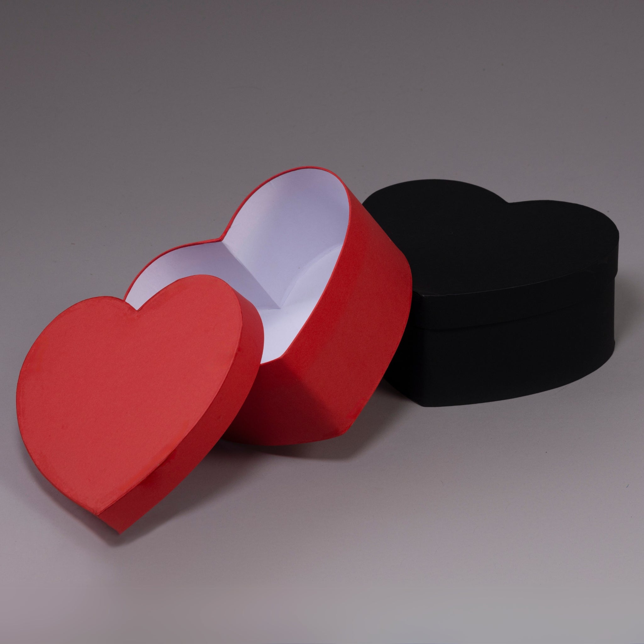 Caja decorada corazón