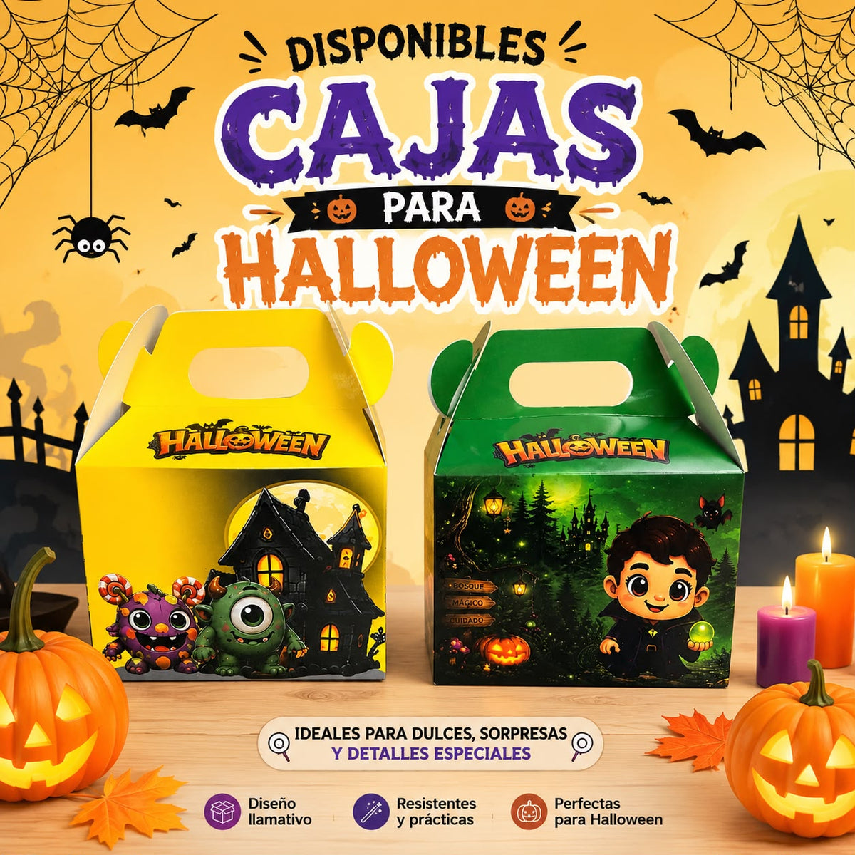 Caja maletín Halloween