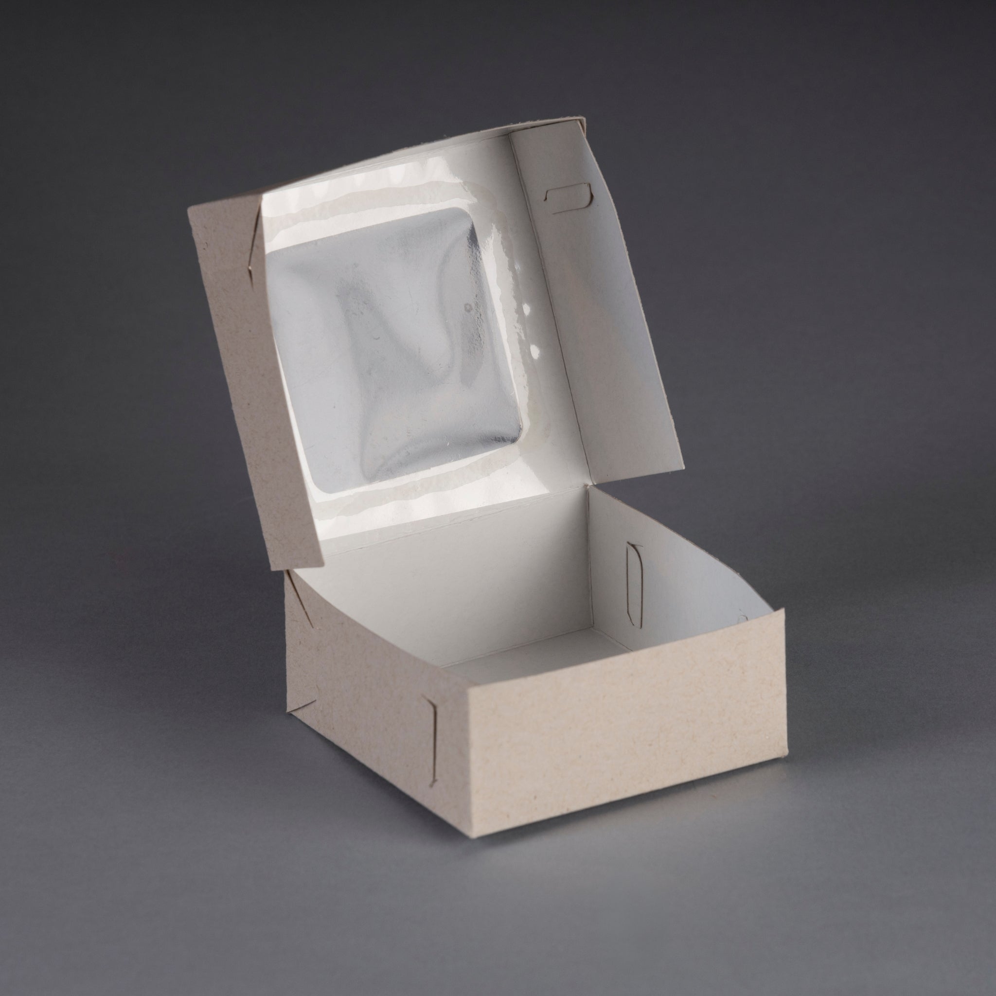 Caja para tortas con ventana