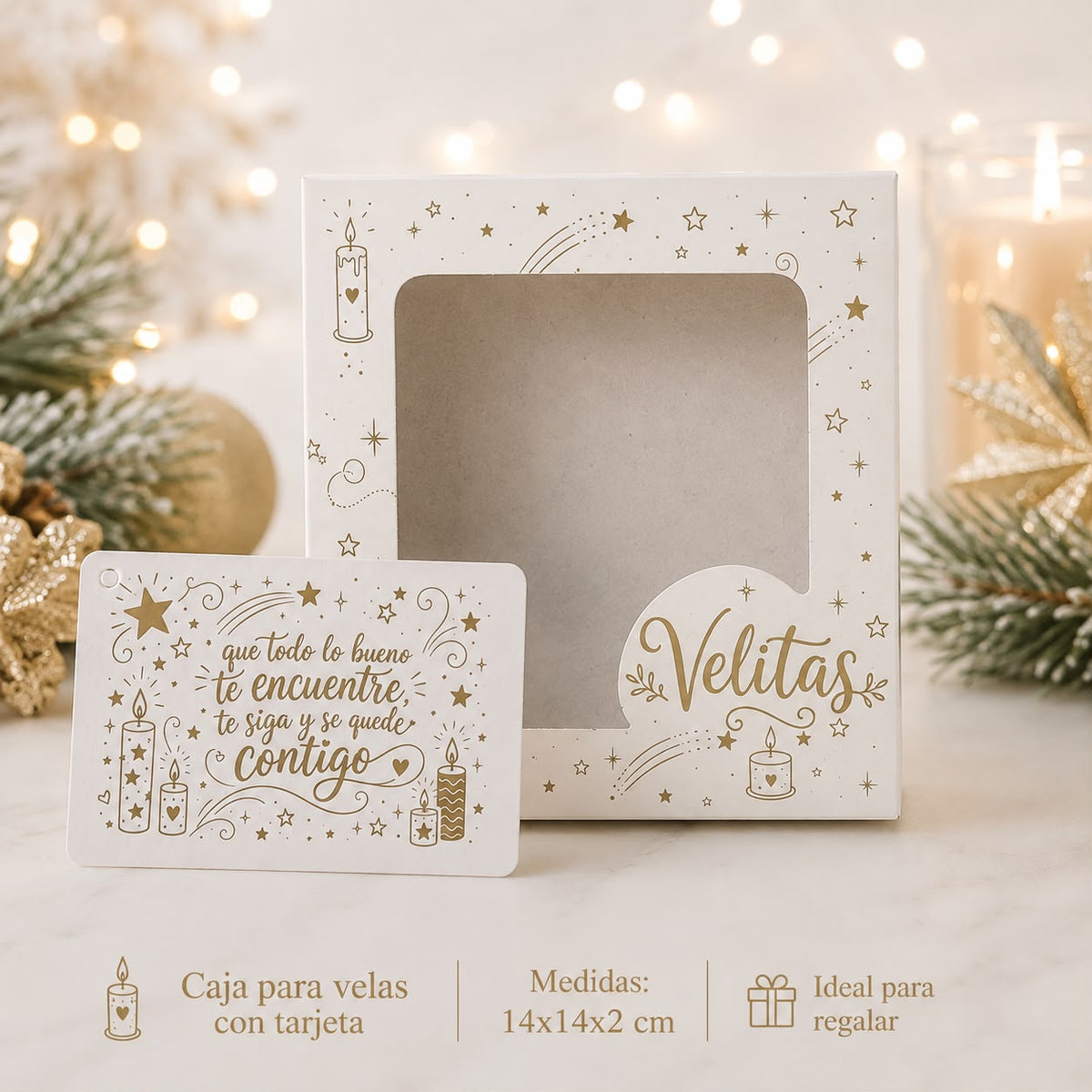 Caja velitas pequeña