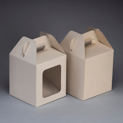 Caja maletín 1/4 pollo con ventana