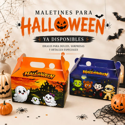 Caja maletín mediano Halloween