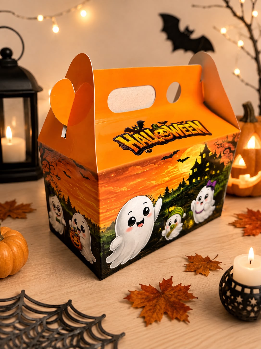 Caja maletín mediano Halloween