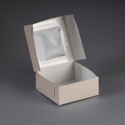 Caja para tortas con ventana
