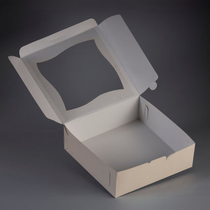Caja para tortas con ventana