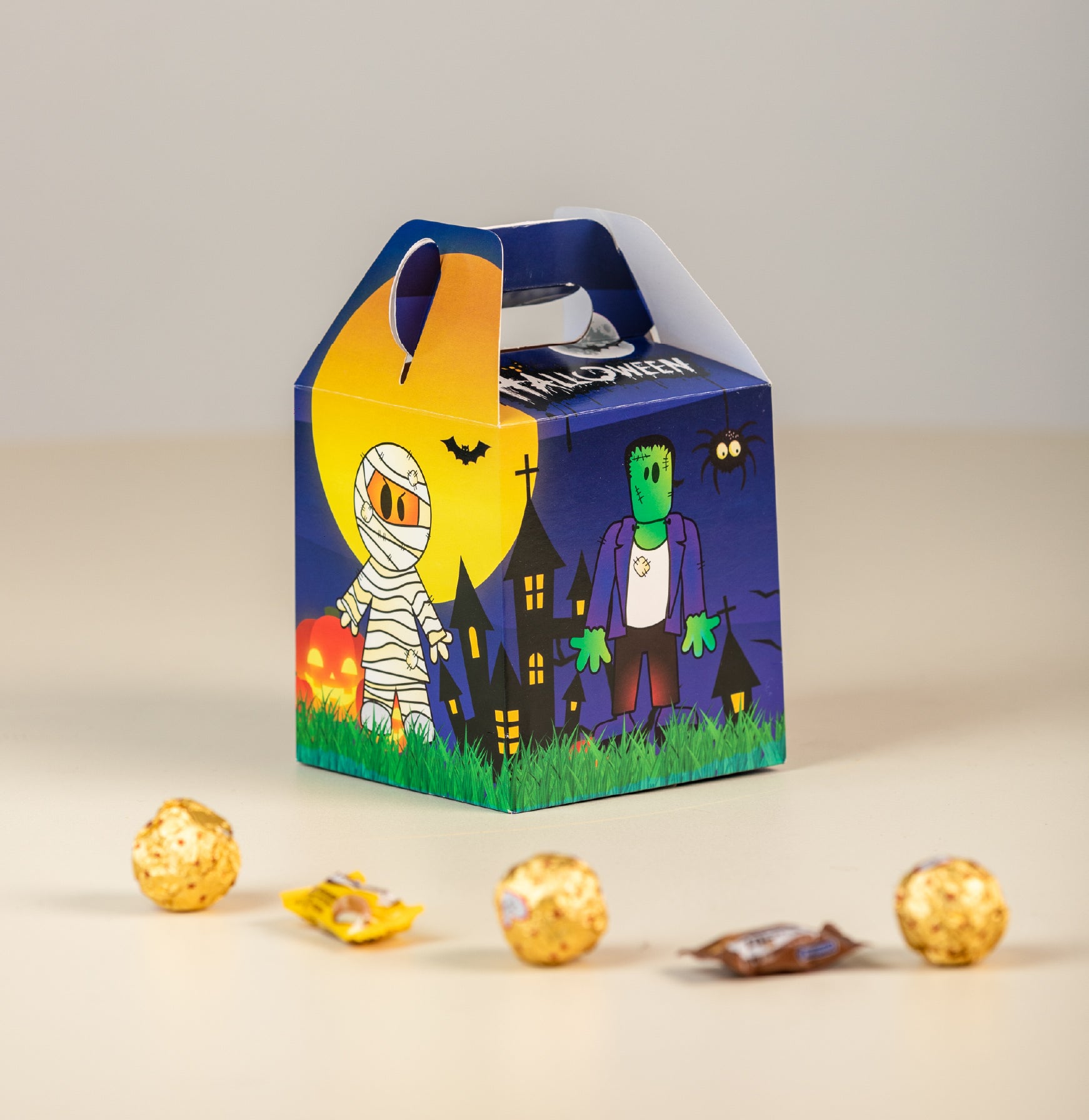 Caja maletín mediano Halloween